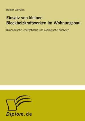 Einsatz Von Kleinen Blockheizkraftwerken Im Wohnungsbau: Goodwill and Other Intangible Assets de Rainer Valtwies