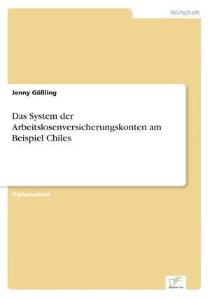 Das System Der Arbeitslosenversicherungskonten Am Beispiel Chiles: Goodwill and Other Intangible Assets de Jenny Gößling