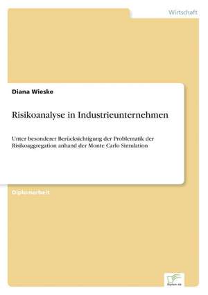 Risikoanalyse in Industrieunternehmen de Diana Wieske