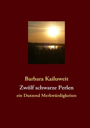 Zwölf schwarze Perlen de Barbara Kailuweit