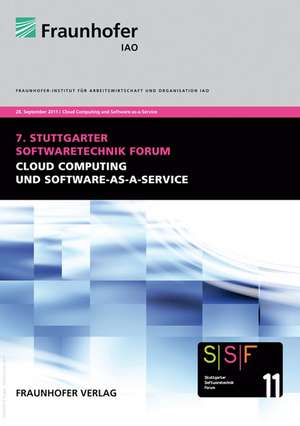 Cloud Computing und Software-as-a-Service de Dieter Spath