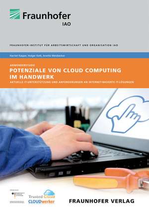 Potenziale von Cloud Computing im Handwerk de Harriet Kasper