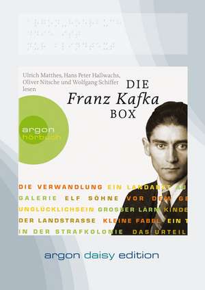 Die Franz Kafka Box (DAISY Edition): Die Verwandlung / Das Urteil / In der Strafkolonie / Ein Landarzt / Auf der Galerie u.a. de Franz Kafka