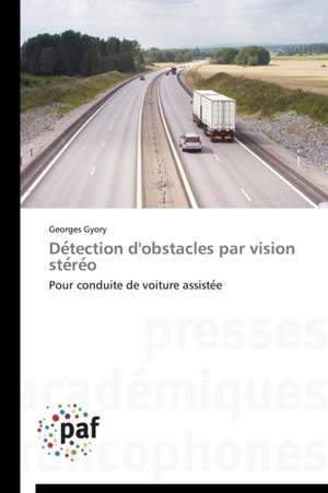 Détection d'obstacles par vision stéréo de Georges Gyory