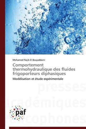 Comportement thermohydraulique des fluides frigoporteurs diphasiques de Mohamed Najib El Boujaddaini