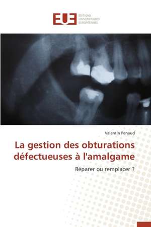 La Gestion Des Obturations Defectueuses A L'Amalgame: La Realite D'Un Decollage Poussif de Valentin Penaud