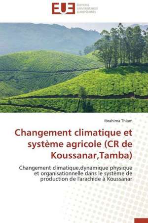 Changement Climatique Et Systeme Agricole (Cr de Koussanar, Tamba): Des Droits de L'Homme Contre L'Etat? de Ibrahima Thiam