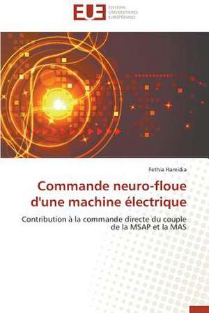 Commande Neuro-Floue D'Une Machine Electrique