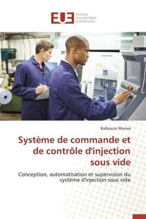 Systeme de Commande Et de Controle D'Injection Sous Vide: Cas Du Service Abr de Kalboussi Marwa