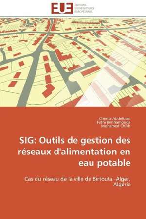 Sig: Outils de Gestion Des Reseaux D'Alimentation En Eau Potable de Chérifa Abdelbaki