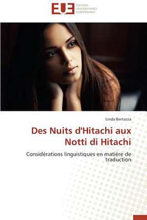 Des Nuits D'Hitachi Aux Notti Di Hitachi: Moll Flanders Et Roxana de Linda Bertazza