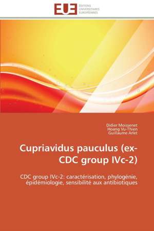 Cupriavidus Pauculus (Ex-CDC Group IVC-2): Croissance Cristalline Et Fluides Charges de Didier Moissenet