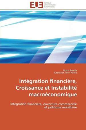 Integration Financiere, Croissance Et Instabilite Macroeconomique: Une Boite Noire? de Ghazi Boulila