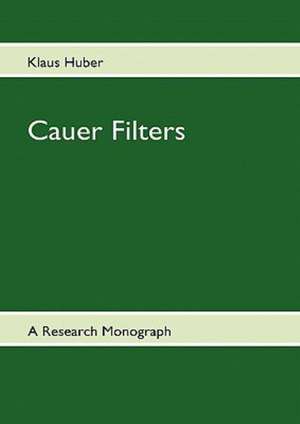 Cauer Filters de Klaus Huber