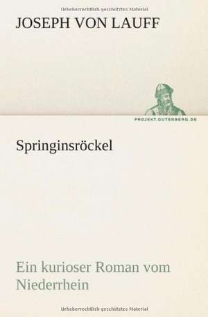 Springinsröckel de Joseph Von Lauff