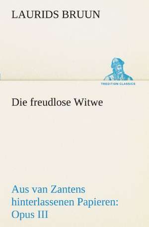 Die Freudlose Witwe: Erzahlung in Neun Briefen de Laurids Bruun