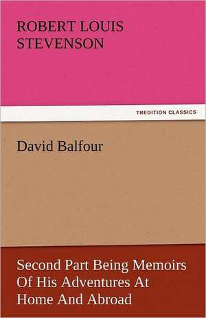 David Balfour de Robert Louis Stevenson