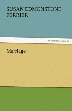 Marriage de Susan Edmonstone Ferrier