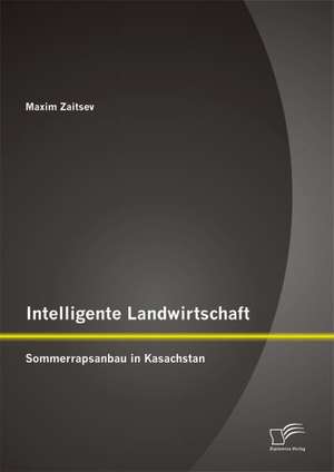 Intelligente Landwirtschaft: Sommerrapsanbau in Kasachstan de Maxim Zaitsev