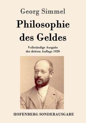 Philosophie des Geldes de Georg Simmel