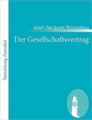 Der Gesellschaftsvertrag de Jean-Jacques Rousseau