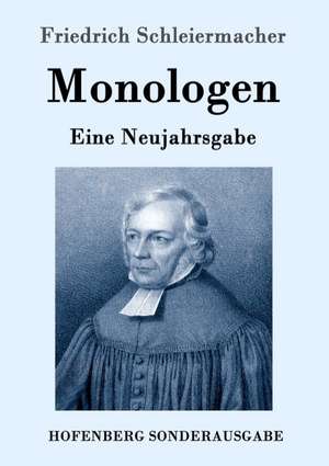Monologen de Friedrich Schleiermacher