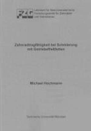 Zahnradtragfähigkeit bei Schmierung mit Getriebefließfetten de Michael Hochmann