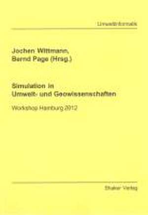 Simulation in Umwelt- und Geowissenschaften de Jochen Wittmann