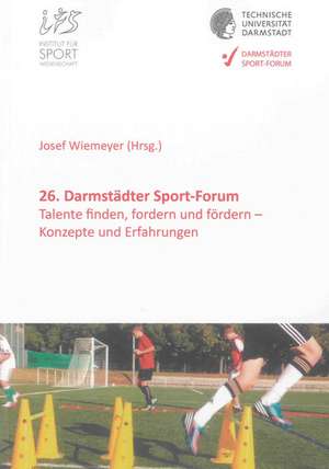 26. Darmstädter Sportforum de Josef Wiemeyer