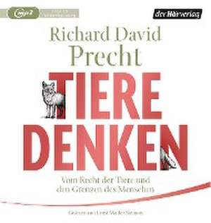 Tiere denken de Richard David Precht