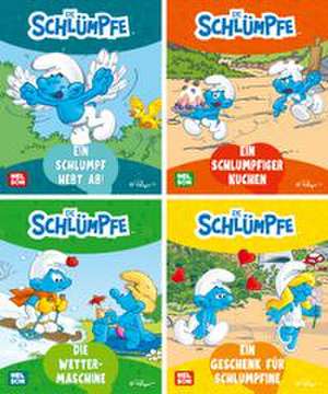 Nelson Mini-Bücher: Schlümpfe 1-4
