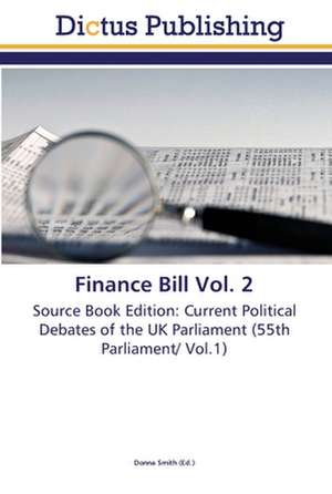 Finance Bill Vol. 2 de Donna Smith