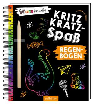 Kritzkratz-Spaß Regenbogen