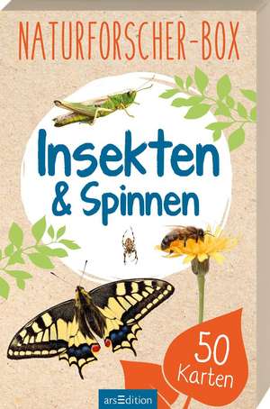 Naturforscher-Box - Insekten & Spinnen de Miriam Scholz