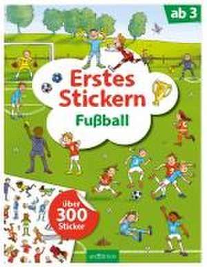 Erstes Stickern - Fußball de Sabine Legien