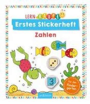 Lernraupe - Erstes Stickerheft - Zahlen de Angela Wiesner