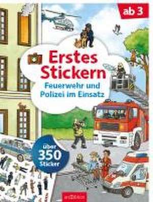 Erstes Stickern - Feuerwehr und Polizei im Einsatz de Sebastian Coenen