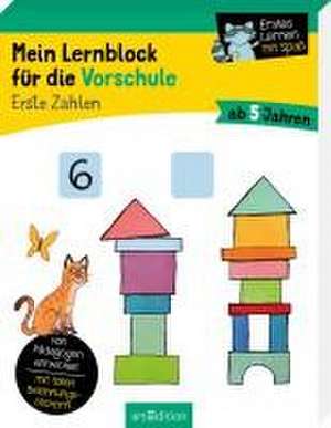 Mein Lernblock für die Vorschule - Erste Zahlen de Hannah Lang