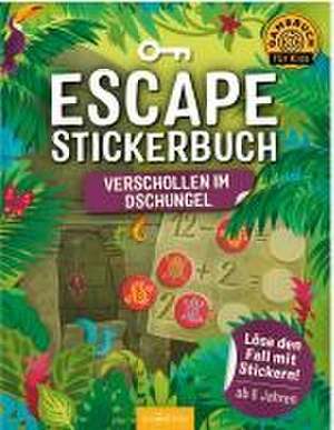 Escape-Stickerbuch - Verschollen im Dschungel de Philip Kiefer