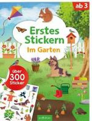 Erstes Stickern - Im Garten de Timo Schumacher