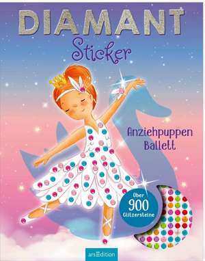 Diamantsticker Anziehpuppen - Ballett de Marlit Kraus