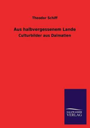 Aus Halbvergessenem Lande: Die Hauptgestalten Der Hellenen-Sage an Der Hand Der Sprachvergleichung Zuruckgefuhrt Auf Ihre Historischen Prototype de Theodor Schiff