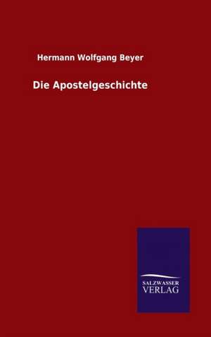Die Apostelgeschichte de Hermann Wolfgang Beyer