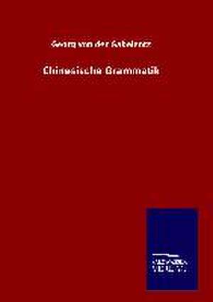 Chinesische Grammatik de Georg von der Gabelentz