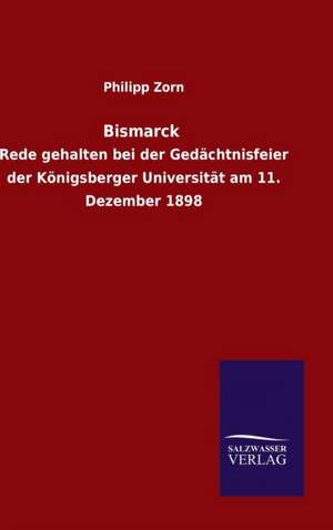 Bismarck de Philipp Zorn