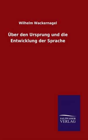 Uber Den Ursprung Und Die Entwicklung Der Sprache