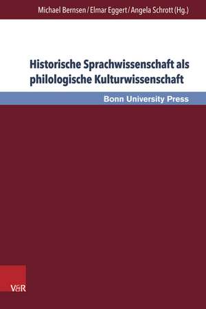 Historische Sprachwissenschaft ALS Philologische Kulturwissenschaft: Zur Konzeption Des Bewusstseins in Jean-Paul Sartres L'Etre Et Le Neant de Michael Bernsen