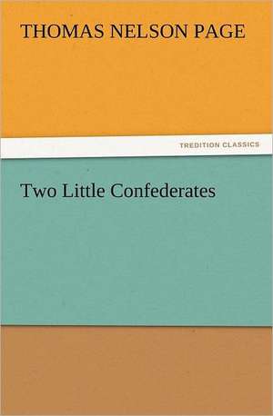 Two Little Confederates de Thomas Nelson Page