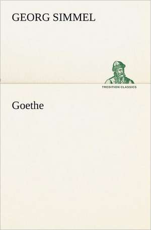 Goethe de Georg Simmel