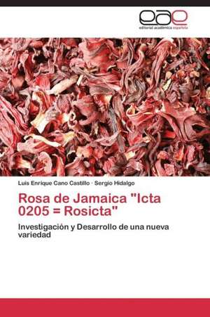 Rosa de Jamaica "Icta 0205 = Rosicta" de Luis Enrique Cano Castillo